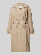 B.Young Trenchcoat mit Bindegürtel Modell 'Calea' in Sand, Größe 34