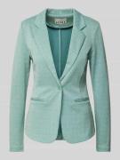 ICHI Blazer mit Paspeltaschen Modell 'KATE' in Mint Melange, Größe L