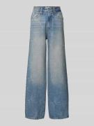 Only Loose Fit Jeans aus reiner Baumwolle mit Strasssteinbesatz Modell...