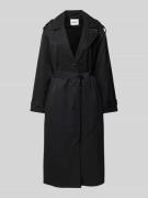 Only Comfort Fit Trenchcoat mit Reverskragen Modell 'LINE' in Black, G...