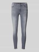 Only Skinny Fit Jeans mit Baumwoll-Anteil Modell 'BLUSH' in Mittelgrau...