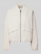 Jake*s Casual Jacke mit Reißverschluss in Offwhite, Größe 42
