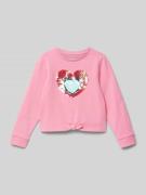 Tom Tailor Regular Fit Sweatshirt mit interaktivem Pailletten-Motiv in...