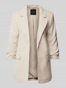 Vero Moda Regular Fit Longblazer mit Raffungen Modell 'FRIDA' in Beige...