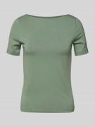 Vero Moda Shaped Fit T-Shirt aus Baumwoll-Mix Modell 'PANDA' in Oliv, ...