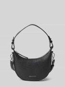 Marc O'Polo Crossbody Bag aus fein genarbtem Rindsleder in Black, Größ...