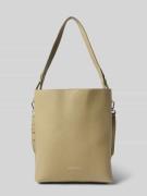 Marc O'Polo Hobo Bag aus genarbtem Rindsleder in Schilf, Größe 1