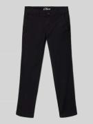 s.Oliver RED LABEL Regular Fit Chino mit Weitenregulierung innen in Bl...