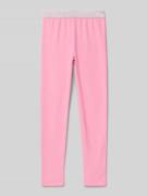 s.Oliver RED LABEL Regular Fit Leggings mit elastischem Glitzer Bund i...
