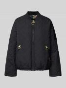 Barbour Steppjacke mit Reißverschlusstaschen Modell 'EMLYN' in Black, ...