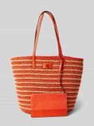 Lauren Ralph Lauren Handtasche mit Label-Badge Modell 'BRIE' in Orange...