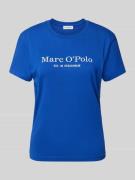 Marc O'Polo Comfort Fit T-Shirt aus reiner Baumwolle in Royal, Größe L