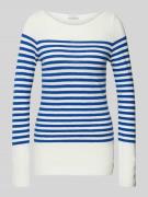 Marc O'Polo Langarmshirt aus Baumwoll-Slub-Jersey mit Streifenmuster i...