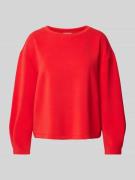 s.Oliver RED LABEL Relaxed Fit Sweatshirt aus Modal-Mix-Scuba in Rot, ...