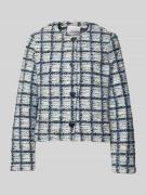 Rich & Royal Blazer mit durchgehender Knopfleiste in Hellblau, Größe S