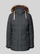 G.I.G.A. DX Steppjacke mit Kunstfellbesatz Modell 'Oivia' in Dunkelbla...