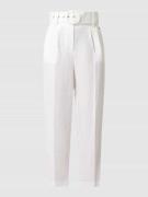 Marciano Guess Tapered Bundfaltenhose aus Lyocell-Leinen-Mix Modell 'H...