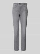 Brax Straight Fit Jeans mit 5-Pocket-Design Modell 'MARY' in Hellgrau,...