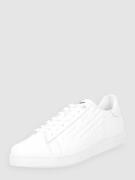 EA7 Emporio Armani Sneaker mit Brand-Applikation in Weiss, Größe 40