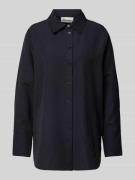 My Essential Wardrobe Regular Fit Hemdbluse mit durchgehender Knopflei...