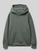 CARS JEANS Hoodie mit Label-Detail Modell 'ORLA' in Schilf, Größe 140