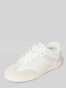 Marc O'Polo Low Top Sneaker aus echtem Leder in Weiss, Größe 37