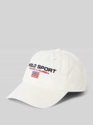 Polo Sport Basecap mit Label-Stitching in Ecru, Größe 1