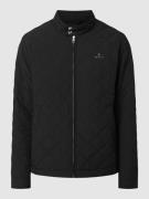 Gant Steppjacke mit Logo-Stickerei in Black, Größe XXL