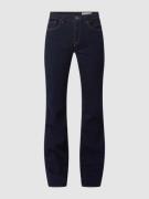 Esprit Bootcut Jeans mit Stretch-Anteil in Dunkelblau, Größe 29/32