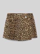 Garcia Skort in Wickel-Optik mit Label-Detail in Black, Größe 140