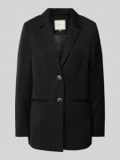 FREE/QUENT Blazer mit Reverskragen Modell 'KITTY' in BLACK, Größe L