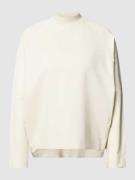 Drykorn Longsleeve mit Stehkragen Model 'OWENNA' in Offwhite, Größe M