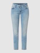 Blue Monkey Slim Fit Jeans mit Stretch-Anteil Modell 'Laura' in Hellbl...