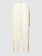 Marc O'Polo Hose mit französischen Eingrifftaschen in Offwhite, Größe ...