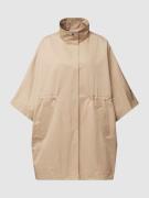 Cinque Cape mit Stehkragen Modell 'JELISA' in Beige, Größe S/M