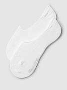 Marc O'Polo Sneakersocken mit Label-Print in Weiss, Größe 39-42