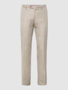 CG - Club of Gents Hose mit Strukturmuster Modell 'Paco' in Beige, Grö...