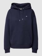 Gant Hoodie mit Kapuze Modell 'SHIELD' in Marine, Größe L