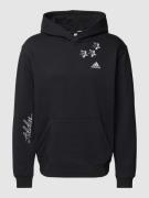 ADIDAS SPORTSWEAR Hoodie mit Motiv-Stitching in Black, Größe S