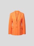 Designers Remix Blazer mit Reverskragen in Orange, Größe 34