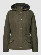 Barbour Steppjacke mit abnehmbarer Kapuze Modell 'MILLFIRE' in Oliv, G...