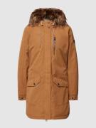 G.I.G.A. DX Parka mit Kunstfell und Zweiwege-Reißverschluss in Khaki, ...