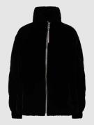 Tommy Hilfiger Daunenjacke mit Stehkragen und Reißverschluss in Black,...