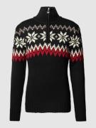 Dale of Norway Strickpullover mit Stehkragen Modell 'Myking' in Black,...