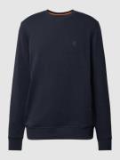 BOSS Orange Sweatshirt mit Label-Detail Modell 'Westart' in Marine, Gr...