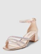 Buffalo Sandaletten mit Ziersteinbesatz Modell 'LILLY' in Rose Gold, G...