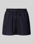 Tommy Hilfiger Flared Leinenshorts mit elastischem Bund Modell 'PULL O...