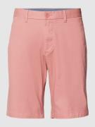Tommy Hilfiger Shorts in unifarbenem Design in Hellrot, Größe 30