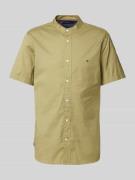 Tommy Hilfiger Regular Fit Freizeithemd mit 1/2-Arm in Oliv, Größe S