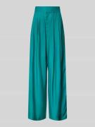 Ted Baker Wide Leg Stoffhose mit Bundfalten Modell 'KRISSI' in Tuerkis...